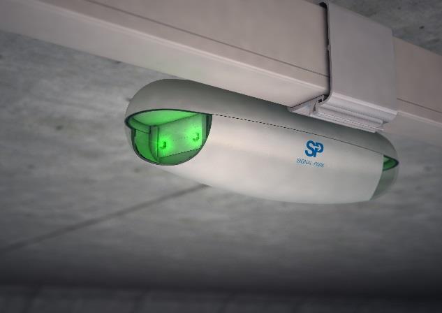 The SP2-115 benefits The costs are reduced from 30% comparing to traditional parking guidance system An all-in-one product! (sensor and light indicator).
