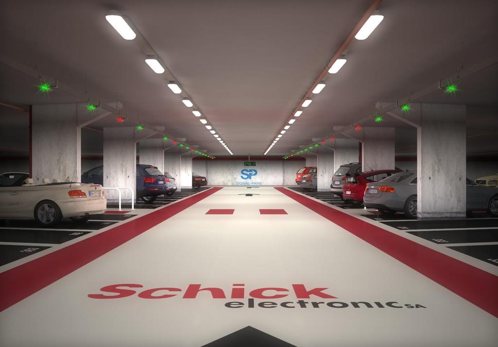 NEW DETECTION TECHNOLOGY WITH DOUBLE ULTRASOUND The SP2-115 is for Schick electronic SA the achievements of 40 years experience and developing in the vehicle detection field and parking guidance.