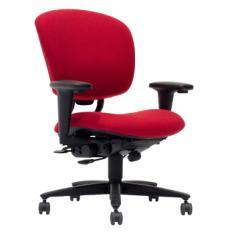 desk chair offers easy-to-use adjustments to accommodate people of all types and sizes.