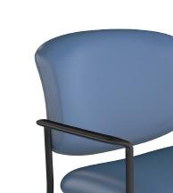 SEAT DESIGN SERIAL NUMBERS A waterfall front edge reduces pressure on the veins and improves circulation.