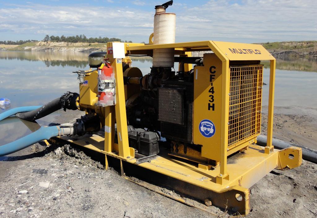 More than 35 years of dewatering experience makes Multiflo pumps the best choice for dewatering applications.