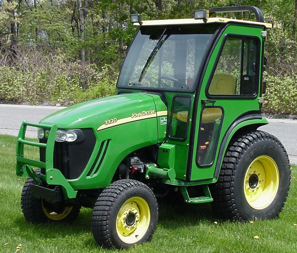 INSTALLATION & OWNER S MANUAL CAB INSTALLATION INSTRUCTIONS JOHN DEERE 3000 SERIES (4200/4300/4400) (4210/4310/4410) & (3120/3320/3520/3720) HARD SIDED CAB ENCLOSURE (p/n 1JD3520AS) SOFT SIDED CAB