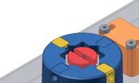 A graduated ring is fitted under the position indicator in order to have an accurate position