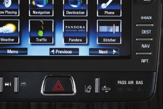 DRIVER ASSISTANCE SYSTEMS The driver assistance systems use advanced technologies to help avoid collisions by providing visual and audible alerts under some imminent collision conditions.