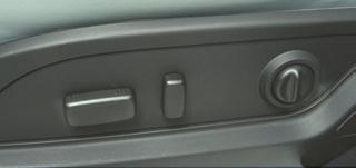 Seat Adjustment Move the horizontal control to move the seat forward or rearward and to raise, lower or tilt
