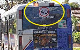 CG099 - General Knowledge When you see these lights flashing on the back of a bus, what should you do?