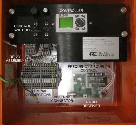 05 Airfield Lighting Controls PART #RDL8541A L-854 Radio Receiver/Decoder Certification: FAA AC 150/5345-49D Rural Electric s L-854 FM radio receiver/decoder is designed with flexibility and
