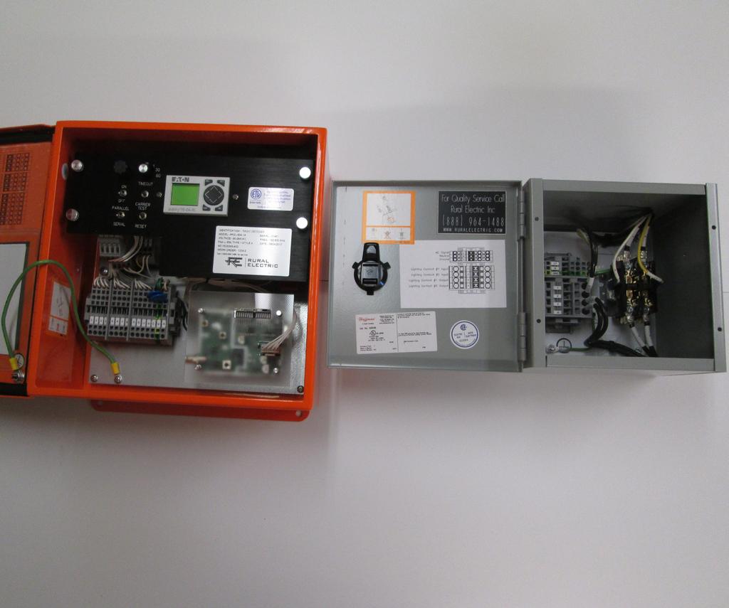 06 Airfield Lighting Controls PART #RDL30AHELIPORT Heliport Control Box Lighting Contactor Panel The Rural Electric Heliport Lighting Control Box works with Rural Electric s L-854 receiver.