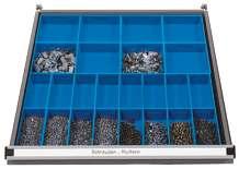 These drawer containers being modular help in organizing the drawers of tool cabinets to store different parts very easy.