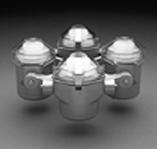 * 4 x 750ml - to 3400 RPM/2500 xg *Order Centrac Adapters or microplate carriers separately. 5800216 Economical Rotor includes four Forma 5800316 Buckets with clip-on domes.