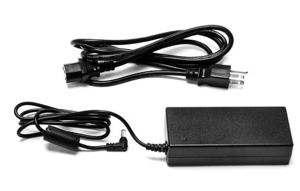 OPERATING INSTRUCTIONS continued 2. AC Adapter/Charger: An AC Adapter/Charger allows the POC to be powered from a standard 100-240 VAC, 50/60 Hz outlet.