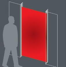 LAMBDA LC Door Protection Device Otis LAMBDA LC infrared curtain door protection system casts an invisible safety net of beams across the elevator entrance.