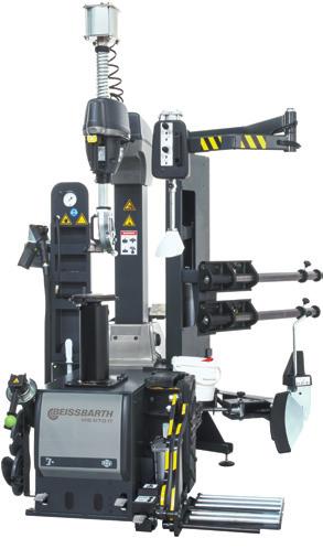 Wheel Alignment Brake Testers Vehicle Testing Tyre Changers Wheel Balancers MS 670 Center post tyre changer 30 center post tyre changer G-Frame rigidity Simple and reliable Side Lift NG Tyre