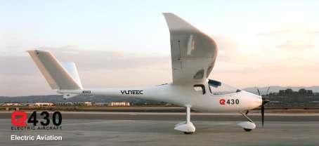 Electric-Aircraft: YUNTEC Int. e430 4 Passenger Aircraft @ 100 kw 2 passenger aircraft http://yuneeccouk.site.securepod.com/aircraft.