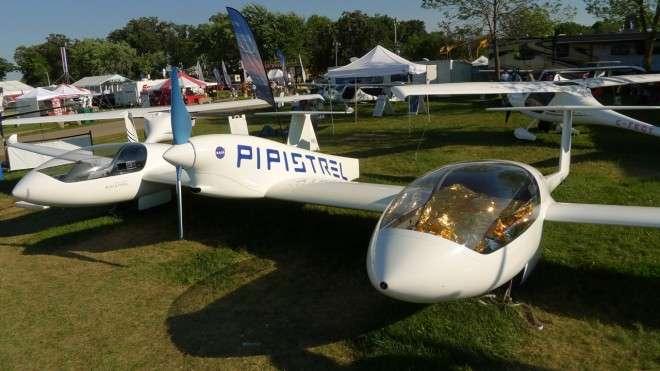 Electric Aircraft: Pipestrel G4 Taurus NASA $1.35M Winner Green Flight Challenge Largest prize in aviation history http://www.wired.com/autopia/2011/08/pipistrel-taurus-g4-electric/ http://www.