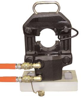 Install vent plug in the upper (return) port Double cting Set-Up Connect two hydraulic lines from the compressor to hydraulic pump equipped with a -way valve.