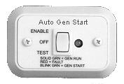 Installing the AGS Controller 1. Determine a suitable location to mount the Auto Gen Start (AGS) controller. It must be located in a clean, dry and protected place.