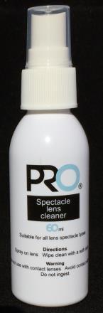 PRO Lens Spray Item No: PRO-30 $1.