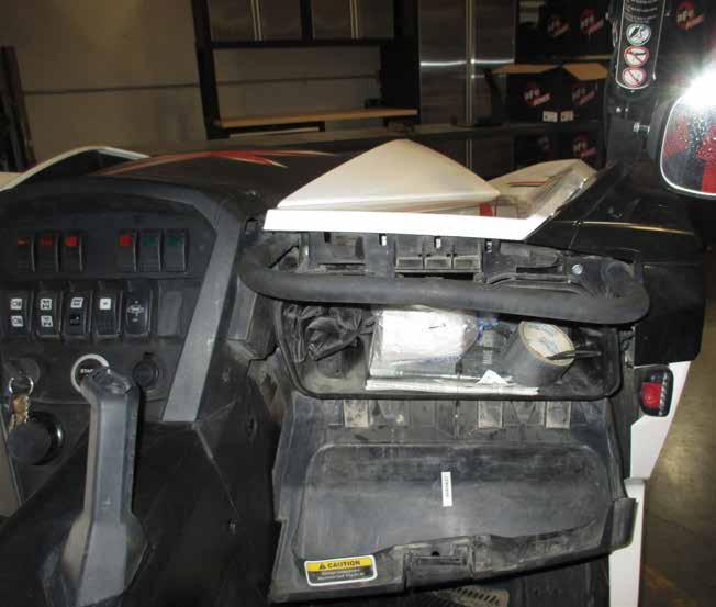 REMOVAL 2 2 1 Figure A Refer to Figure A for Steps 1-2 Step 1: Open glove box 1 and pull off upper