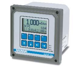 Local communication with the 5081-C is through a handheld infrared remote controller. Two digital communication protocols are available: HART and Foundation Fieldbus.