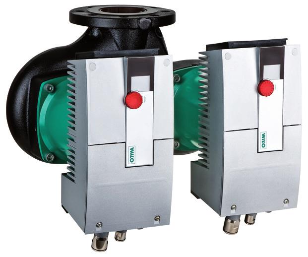 Series overview Series: Wilo-Stratos-D 3 Q[m³h] Wilo-Stratos-D Hz x3-3x3-3 Q[USg pm] >Design In line, flanged wet rotor double circulator with EC motor and automatic capacity adjustment >Application
