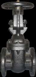 Body and bonnet Close-grained cast iron or a corrosion-resistant 3% nickel iron alloy. Bolted bonnets. Flanged ends make valves easy to install or remove in general use or corrosive service.