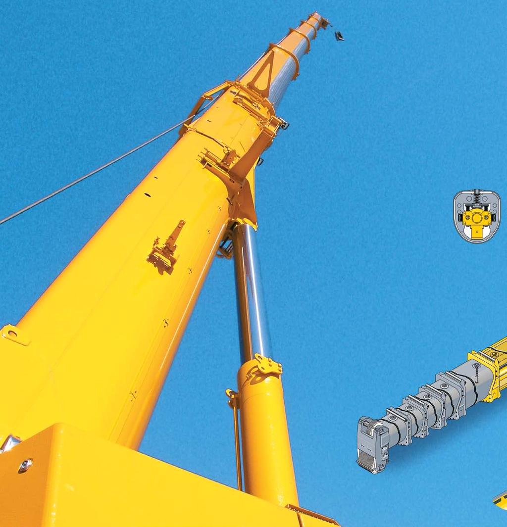 The fully automatic telescoping system TELEMATIK Greater lifting