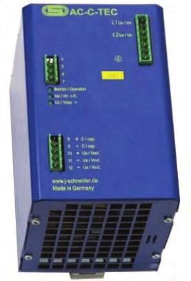 AC-C-TEC Specifications AC-C-TEC2403--400 Integrated power supply Maintenance-free due to durable ultra capacitors Long operational lifetime Reduced wiring time due to integrated energy storage and