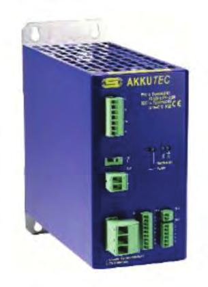 2 3 4 5 6 7 8 9 U U 2 2 3 4 5 6 AKKUTEC Specifications AKKUTEC2420 Battery charger with I/U-charging characteristics Active power factor correction (PFC) Battery management by micro-controller