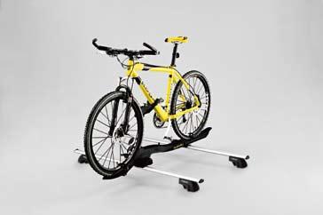 Bike holder with aerodynamic design, easy bike