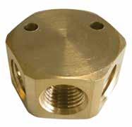 810 Inlet (F) NPT Outlets (F) NPT.800 1/4 1/4.805 3/8 1/4.