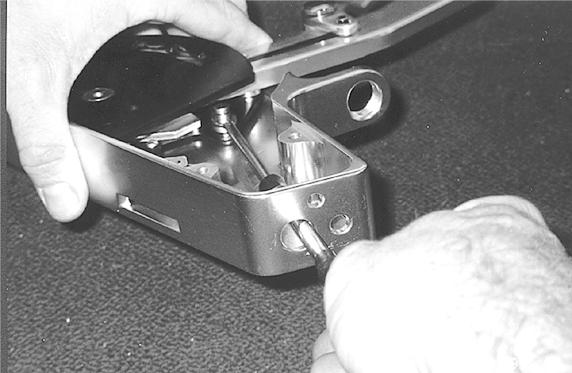 stalled. Before you proceed with mocking up the B&M Magnum Grip Pro Bandit Shifter in your vehicle, temporarily reinstall the side cover with the center screw only.