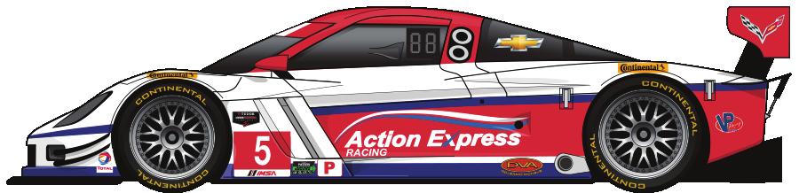 Action Express Racing 10 Corvette DP Ricky Taylor