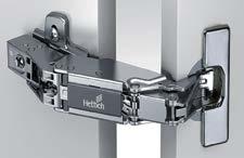 74-77 Intermat 95 special thick door hinge Intermat 9935 For doors in thicknesses up to 43 mm 78-81 Sensys