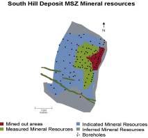Mimosa - South Hill Deposit MSZ Mineral Resources 11 Mimosa - Ore reserves and mineral resources at 30 June 2003 Ore reserves Orebody Category Tonnage (millions) Grade 3 PGE & Au (g/t) Pt oz