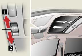 Topic 6 Opening and Closing Moon Roof n Standard type n Multi-panel type