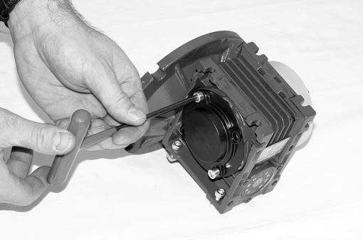 Remove gearmotor (Figure 8, item ) from mounting plate (Figure 8, item ).