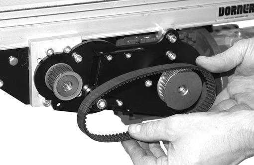 Tighten two set screws (Figure, item ) to in-lb ( Nm). Figure Figure 7. Install belt (Figure, item ) and both pulleys (Figure, item ). Figure Figure 6 9.