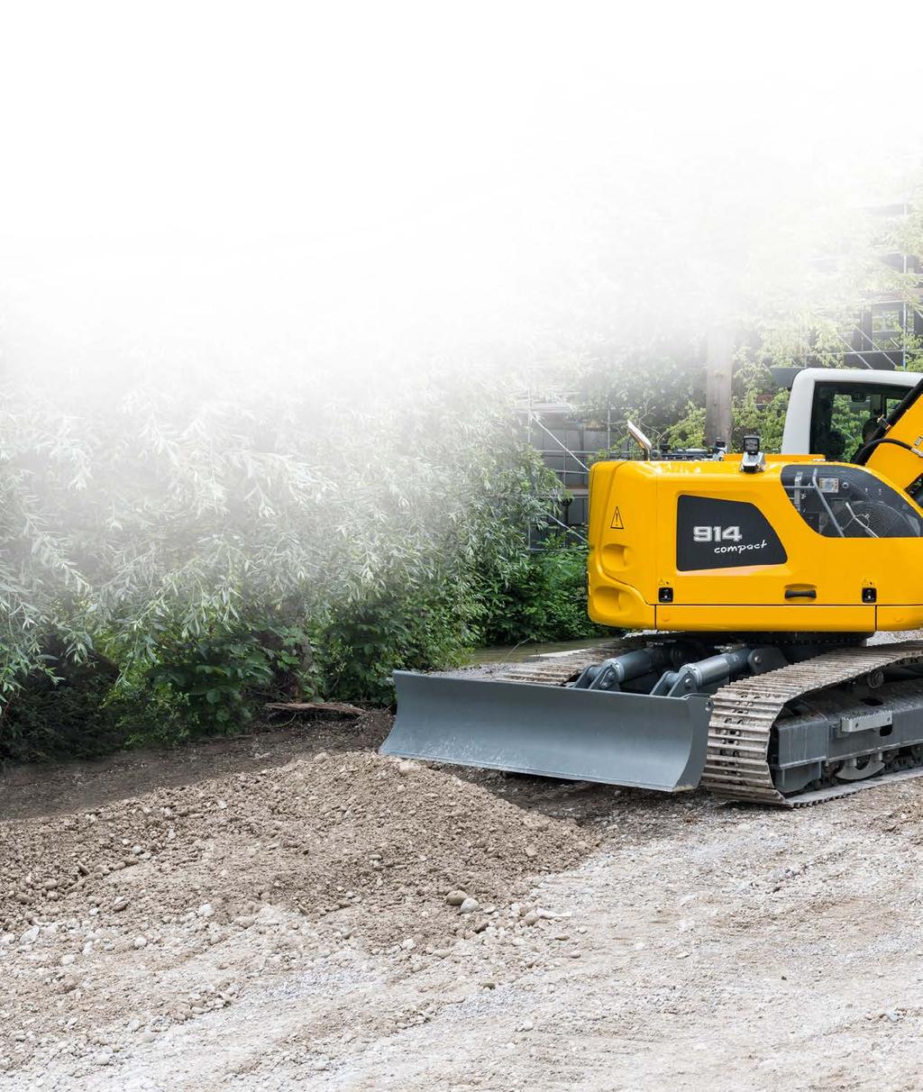 1 Hydraulic excavators Performance Liebherr wheeled excavators have the performance to get building work done faster.