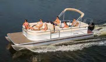 SunChaser pontoons offer you the perfect way to embrace the freedom of the water.