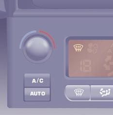 Ventilation Demisting and defrosting Automatic mode: visibility programme The comfort programme (AUTO) may not be sufficient to quickly demist or defrost the windows (humidity, several passengers,
