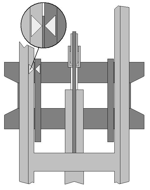 2.2. De reference height To reduce the influence of the condition of the mast and the cylinder, the weighing is always performed at the same height.