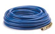 RAC X 517 SwitchTip and Guard, 1/4 in x 50 ft (6.4 mm x 15 m) 3300 psi (227 bar) BlueMax II Airless Hose and 3 ft (0.9 m) Whip Hose Contractor Gun Hose Kit Contractor Gun Hose Kit 3/8 in x 50 ft (9.