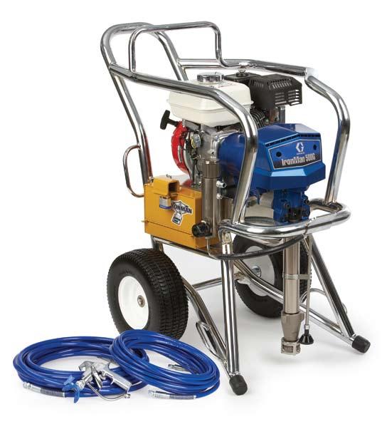 Power, durability, and capability is what makes this Graco sprayer an IronMan.