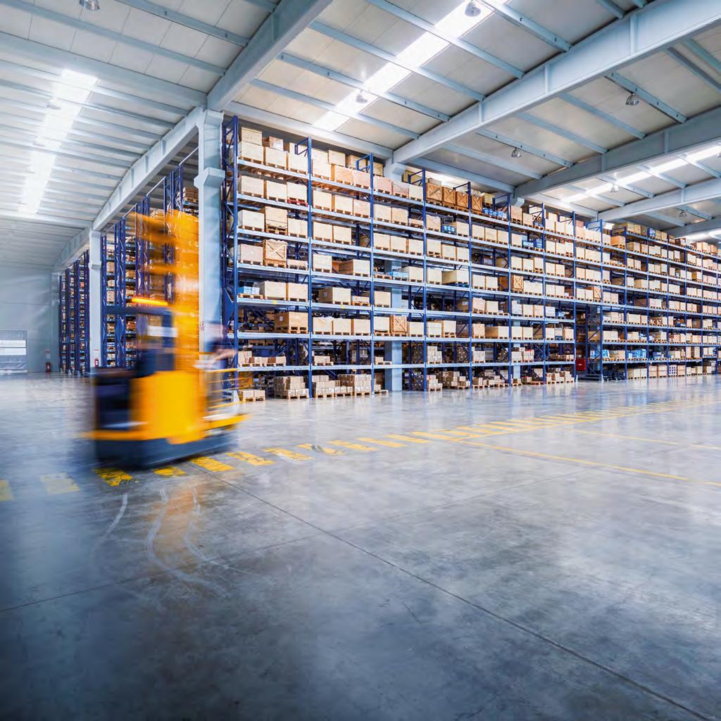 Intralogistics Efficient and sustainable in the warehouse As a DC specialist, Schaltbau develops and produces reliable and durable electromechanical components for rail and industrial