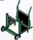 (51 kg) 668 15343 Mobile Conduit and Pipe Rack with 603 casters 503 28044 6" (152
