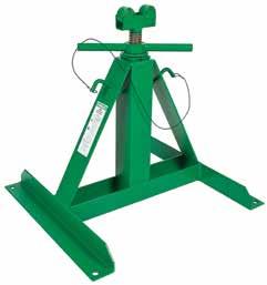 for 687 Reel Stand 25591 25591 Stop Pin (683-2; 687-1) Ratchet mechanism to easily raise or lower the height.
