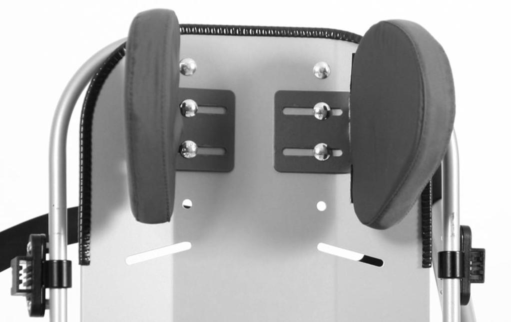 2 Integrated headrests With this option (see fig.