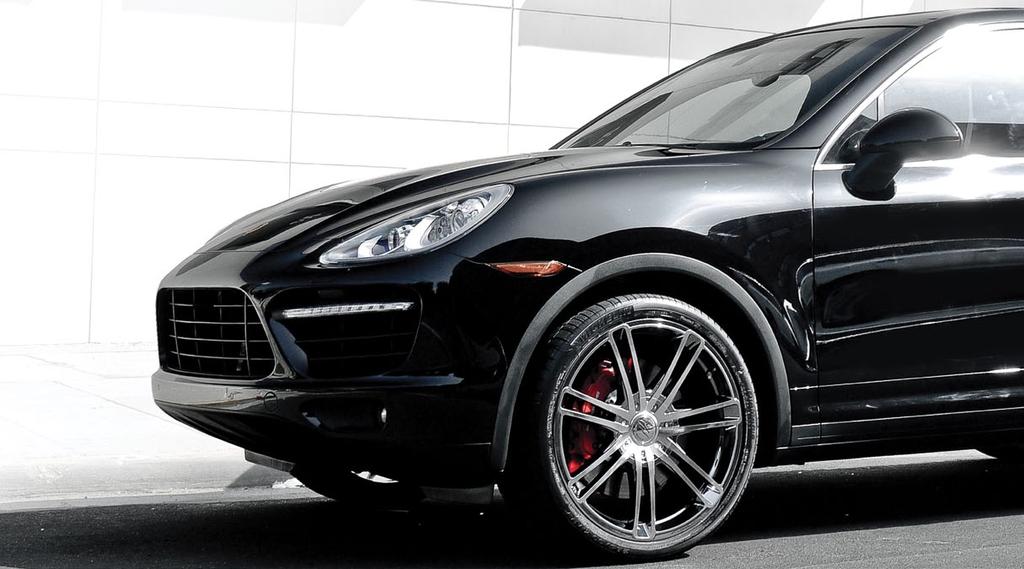 Porsche Cayenne Turbo with 22 c883 SUV in Magic Black/machined c883 SUV The new for 2012 C883 SUV wheel brings unmatched class and refinement to the truck and SUV market.