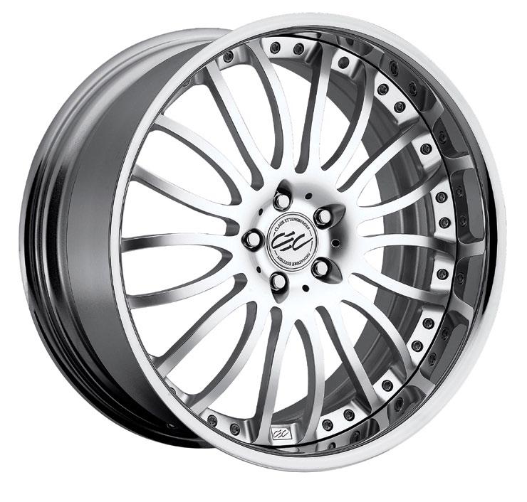 c759 forged DESIGN FEATURES Two-piece forged